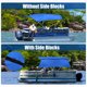 thumbnail image 4 of 600D 4 Proa 8'L x 54"H x 79"-84"W Bimini Superior Lona Cubierta Azul Unique Bargains Artículos deportivos, 4 of 7