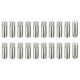 thumbnail image 1 of 4x8mm 304 Inoxidable Acero Espiga Pasadores, 20uds Moleteado Cabeza Plana Chaflanada Extremo Espiga Pasador, Madera Litera Cama Estante Picas Soporte Estantes Fijar Elementos Unique Bargains pasadores, 1 of 6