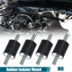 thumbnail image 2 of 4uds M8 Anti Vibración Goma Aislador Montaje 25x30mm para Coche Motores Unique Bargains Autoparte, 2 of 6