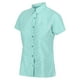 thumbnail image 5 of Regatta - Camisa Mindano VI Margarita de Manga Corta para Mujer (Ola Oceánica) Regatta UTRG6840_oceanwave, 5 of 6