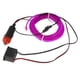 thumbnail image 1 of Coche 300cm 9.8Ft 118.11 "Led El Wire Luz De Ne?n Con Controlador De Potencia P?rpura Unique Bargains Wire Luz De Neón, 1 of 6