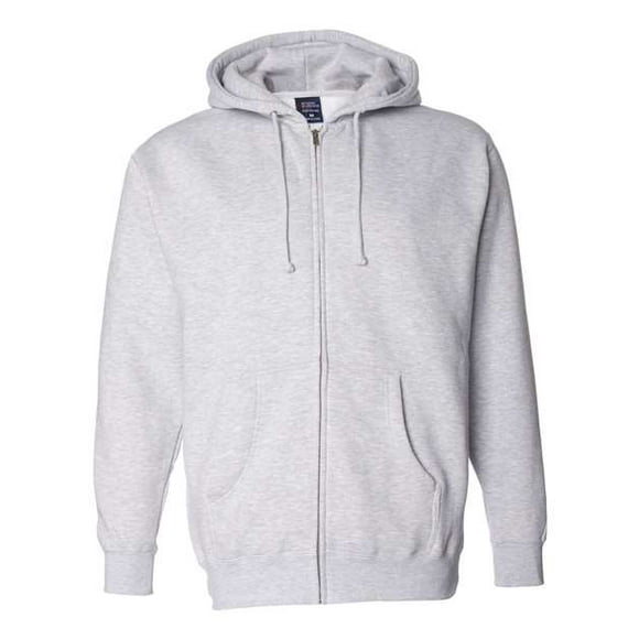 Independent Trading Co. sudadera con capucha y cierre completo para hombre (IND4000Z) gris jaspeado Compañía de Comercio Independiente IND4000Z