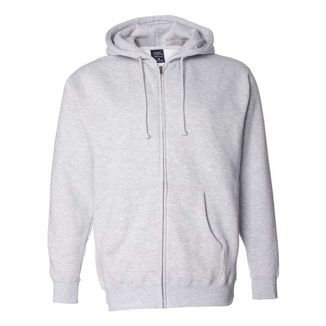 Independent Trading Co. sudadera con capucha y cierre completo para hombre (IND4000Z) gris jaspeado Compañía de Comercio Independiente IND4000Z