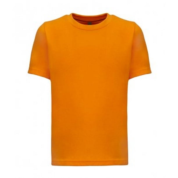 Next Level - Camiseta CVC de Manga Corta para Niños/Niñas (Naranja) Next Level UTPC4148_P