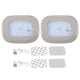 thumbnail image 1 of 2 Juegos Coche Interior Techo LED Lámpara Magnético Cúpula Claro Beige Unique Bargains Coche Cúpula Luz, 1 of 9