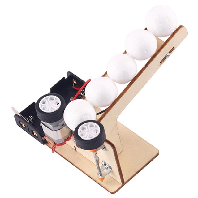 Kits de s de lanzamiento de bolas eléctricas ensambladas, tecnología científica, rompecabezas educat Sunnimix Proyectos STEM