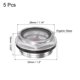 thumbnail image 2 of Aire Compresor Aceite Nivel Indicador Mirilla Vidrio M27x1.5mm Macho Roscado Aluminio Orgánico Vidrio Líquido Indicador Vista Ventana 5uds Unique Bargains accesorios para compresores de aire, 2 of 5