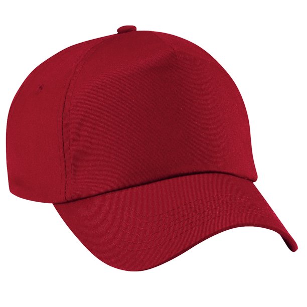 Beechfield - Gorra/Visera Básica - 5 paneles (Rojo) Beechfield UTRW201_classicred