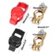 thumbnail image 2 of 2 Par Puro Cobre Coche Cable Batería Terminal Conectores con Tapa Unique Bargains Conectores de terminales de batería con tapa, 2 of 6