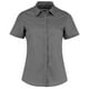 thumbnail image 1 of Kustom Kit - Camisa de popelín de manga corta para mujer (Grafito) Kustom Kit UTRW6162_graphite, 1 of 1