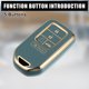 thumbnail image 5 of 5 Botón TPU Auto Inteligente Remoto Control Llave Estuche con Cadena Azul Unique Bargains carcasas de llaves automotrices, 5 of 7