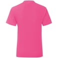 thumbnail image 3 of Fruit Of The Loom - Camiseta modelo Iconic para niñas (Rosa Fucsia) Fruit of the Loom UTPC3399_fuchsiapink, 3 of 3