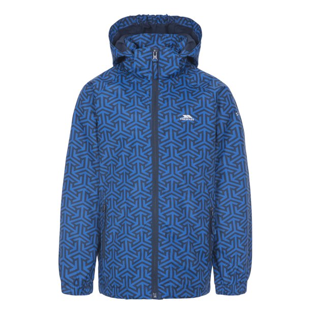 Trespass - Chaqueta Infantil Impermeable Sweeper (Azul Estampado) Trespass UTTP4009_blueprint