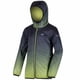 thumbnail image 1 of Regatta - Chaqueta con estampado modelo Lever Pixel para niños (Negro/Lima) Regatta UTRG1999_blacklimezest, 1 of 1
