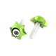 thumbnail image 3 of 4pcs Formado Estrellas o Licencia Plato Pernos Tordillos Verde para Coche Auto Unique Bargains sujetadores de matrícula, 3 of 3