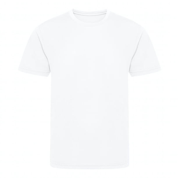 Awdis - Camiseta Cool para Niños/Niñas (Blanco Ártico) Awdis UTPC4752_arcticwhite