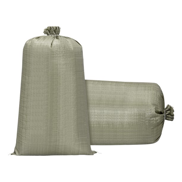 Arena Bolsas Vacías Gris Tejidas Polipropileno 51.2 Pulgadas x 35.4 Pulgadas para Inundación Protección Paquete de 5 Unique Bargains bolsas de embalaje de polietileno de negocios profesionales