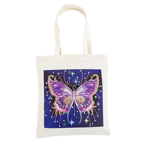 Bolso de mano con pintura de diamantes, bolso de arte de diamantes DIY, bolso de mano portátil con yeacher tipo 12