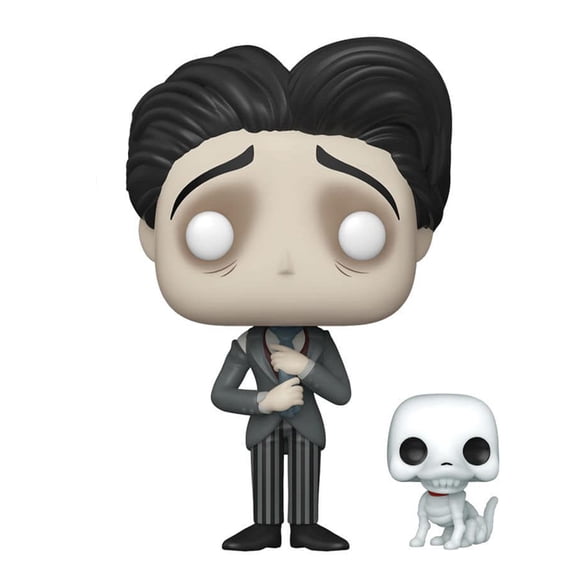 Figura Funko Corpse Bride Víctor con Scraps 3.74 Pulgadas