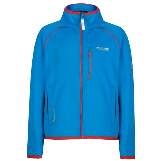 Regatta Great Outdoors - Chaqueta Softshell modelo Limit para niños (Verde azulado) Regatta UTRG2244_P