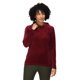 thumbnail image 2 of Regatta - Sudadera Kyrielle Acanalada de Velour para Mujer (Rojo Clarete) Regatta UTRG6745_claretred, 2 of 6