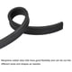 thumbnail image 4 of EPDM Goma Espuma Lámina Tiras, Neopreno Láminas Rollos 10mm(T)x30mm(W)x3000(L), Bricolaje Goma Junta, Sellado Acolchado, Reducción Vibración Estera Unique Bargains láminas de caucho rollos y tiras, 4 of 7