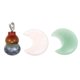 thumbnail image 1 of Kit de piedras de cristales naturales de imitación, colgante, cristales naturales de imitación, forma de piedra de luna, para meditación, yoga, decoración de oficina en casa multicolor Unique Bargains cristales curativos, 1 of 6