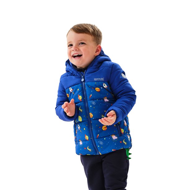 Regatta - Chaqueta Acolchada de Peppa Pig Espacial Niños (Surf Spray) Regatta UTRG6647_surfspray