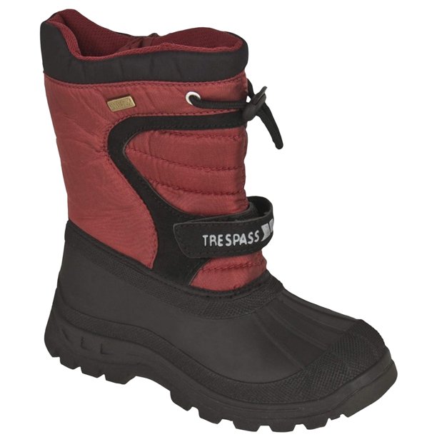 Trespass - Botas de Nieve Impermeables Husky para Niños Niñas (Rojo) Trespass UTTP3988_red