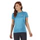 thumbnail image 1 of Regatta - Camiseta Fingal V Diseño Impreso para Mujer (Azul Astro Jaspeada) Regatta UTRG5308_blueastermarl, 1 of 3