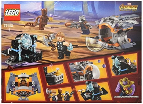 Set LEGO Marvel Aventura Arma Thor 76102 Bodega Aurrera en línea