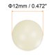 thumbnail image 2 of 5uds PA66 Nylon Sólido Plástico Bolas 12mm G3 Precisión Rodamiento Bola Unique Bargains bolas de precisión de plástico, 2 of 6