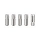 thumbnail image 1 of 2.5x6mm 304 Inoxidable Acero Espiga Pasadores, 5uds Moleteado Cabeza Plana Chaflanado Extremo Espiga Pasador, Madera Litera Cama Estante Picas Soporte Estantes Fijar Elementos Unique Bargains pasadores, 1 of 6