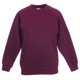 thumbnail image 1 of Fruit Of The Loom - Sudadera Modelo con mangas Raglan Unisex niños niñas (Paquete de 2) (Vino) Fruit of the Loom UTBC4368_burgundy, 1 of 2