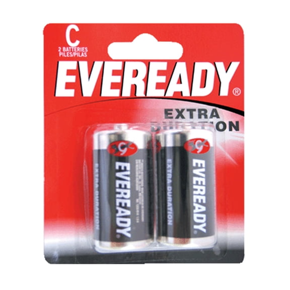 Pilas Eveready Super Heavy Duty C 2 Piezas