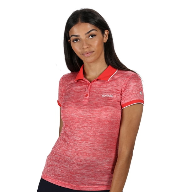 Regatta - Polo Remex II Manga Corta para Mujer (Rojo Cielo) Regatta UTRG4477_redsky