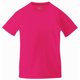 thumbnail image 1 of Fruit Of The Loom - Camiseta de deporte Transpirable Modelo Performance Unisex Niños Niñas - Deportes/Gimnasia/Correr (Paquete de 2) (Fucsia) Fruit of the Loom UTBC4275_fuchsia, 1 of 2