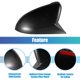 thumbnail image 3 of 1 Par Retrovisor Lateral Espejo Cubierta Carbono Fibra Patrón Negro para VW Unique Bargains espejos exteriores automotrices, 3 of 6