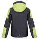 thumbnail image 2 of Regatta - Chaqueta Impermeable Highton IV para Niños/Niñas (Gris Seal, Algas Verdes) Regatta UTRG9162_sealgreygreenalgae, 2 of 4