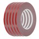 thumbnail image 1 of 5uds 10mx6mm Acrílico Doble Cara Palo Adhesivo Cinta Rollo para Coche Unique Bargains cinta automotriz, 1 of 6