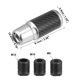 thumbnail image 4 of 1 Juego de perilla de cambio modificada para coche de aluminio Universal con patrón de 6 velocidades con 3 adaptadores M8 M10 M12 tono plateado Unique Bargains perillas de cambio de marchas, 4 of 7