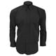 thumbnail image 1 of Kustom Kit - Camisa de manga larga formal Modelo Oxford Corporate hombre caballero - Fiesta/Trabajo/ Kustom Kit UTBC594_black, 1 of 3