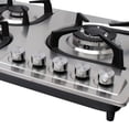 thumbnail image 4 of Parrilla de Gas Supra 5 Quemadores 90 x 51 cm Cromo, 4 of 9