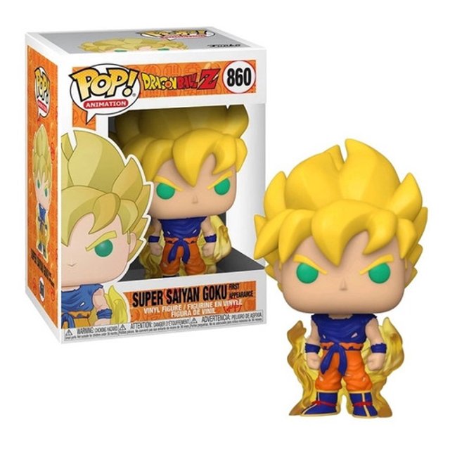 Figura Funko Pop Goku Super Saiyan 3.7 Pulgadas