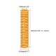 thumbnail image 2 of Troquel Resorte, 18mm OD 90mm Largo 2uds Espiral Estampado Ligera Carga Compresión Troquel Muelles para 3D Impresora Eléctrica Parte, Amarillo Unique Bargains Muelle de matriz de compresión, 2 of 4