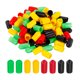 thumbnail image 1 of 100uds 8mm Goma Extremo Tapas Cubierta Surtido PVC Vinilo Tornillo Rosca Protector Redondo Cable Estante Tapas para Tornillo Perno Tubería Valla Poste Unique Bargains galletas de ferretería, 1 of 5