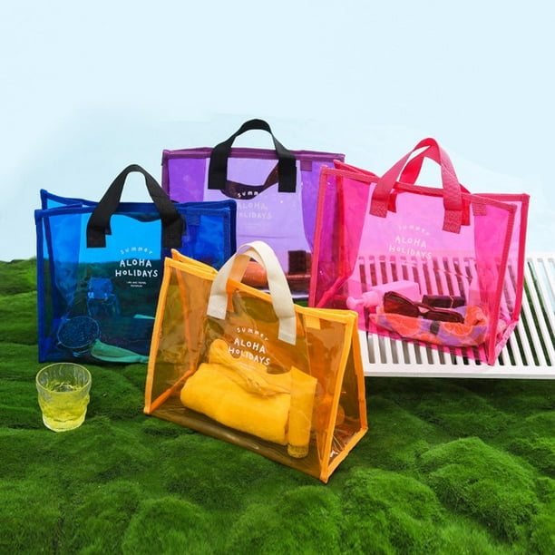 Plastico Bolsos Transparentes Bolsa Impermeable Bolso Playa