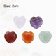 thumbnail image 2 of 5 uds. De cristales de imitación de piedra de palma, corazón pulido, piedra de amor tallada, piedra Unique Bargains cristales curativos, 2 of 7