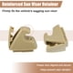 thumbnail image 5 of 4 Uds. Retenedor de Clip de soporte de visera de sol Beige No.95994975/95994976/15882854 para Chevrolet Cruze 2011-2016 Unique Bargains accesorios de visera, 5 of 7