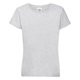 thumbnail image 1 of Fruit Of The Loom- Camiseta de manga corta Sofspun para niñas (Paquete de 2) (Gris) Fruit of the Loom UTBC4381_heathergrey, 1 of 3